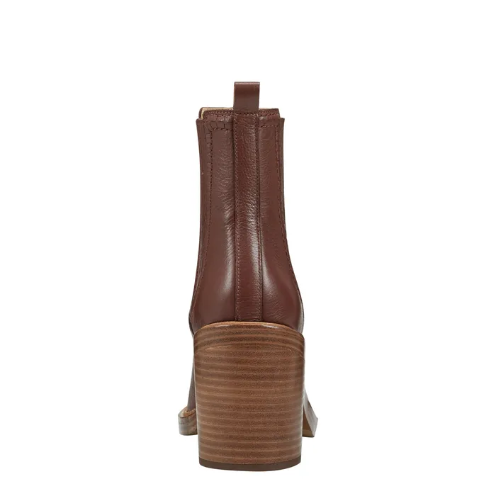 Booties Halida Tailored Bootie Dark Natural Marc Fisher Women