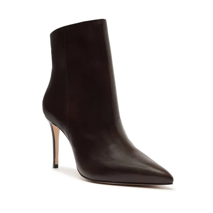 Boots Mikki Leather Bootie Dark Chocolate Schutz Shoes Mikki Boots Boots Mikki Leather Bootie Dark Chocolate Schutz Shoes Mikki Boots