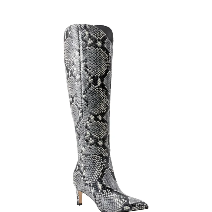 Boots Quinnie Dress Boot Snake Print Marc Fisher Women
