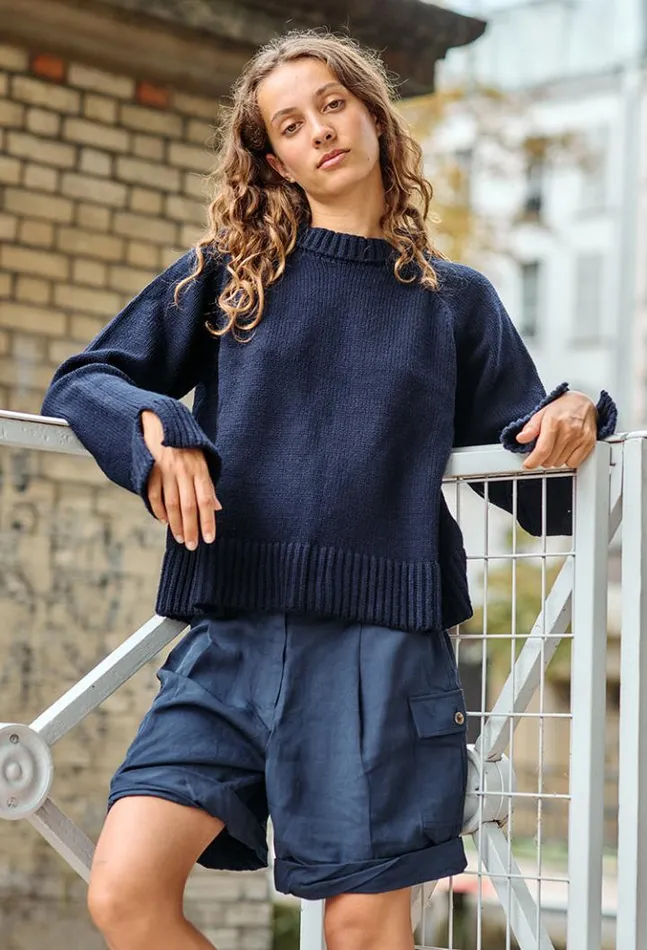 Brolio Pullover Navy Women Ciao Lucia Pullovers