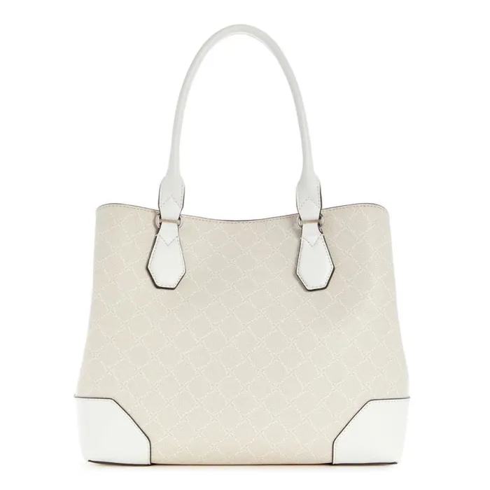 Brooklyn Jet Set Carryall Cream Logo Women Nine West Satchels and Shoulder Bags Brooklyn Jet Set Carryall Cream Logo Women Nine West Satchels and Shoulder Bags