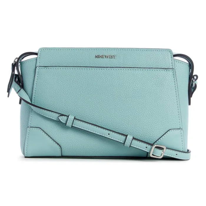 Brooklyn Jet Set Crossbody Pale Aqua Women Nine West Crossbody