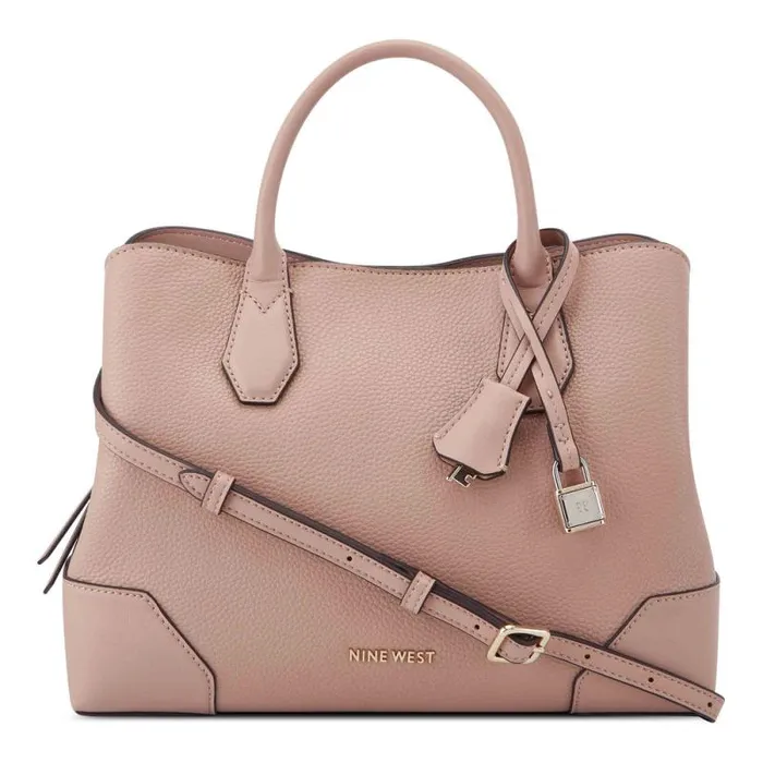 Brooklyn Jet Set Satchel Blushing Women Nine West Satchels and Shoulder Bags