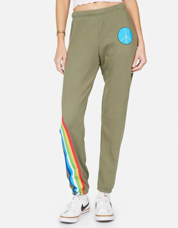 Brynn Elements Daisy Military Women Lauren Moshi Long Sweatpants
