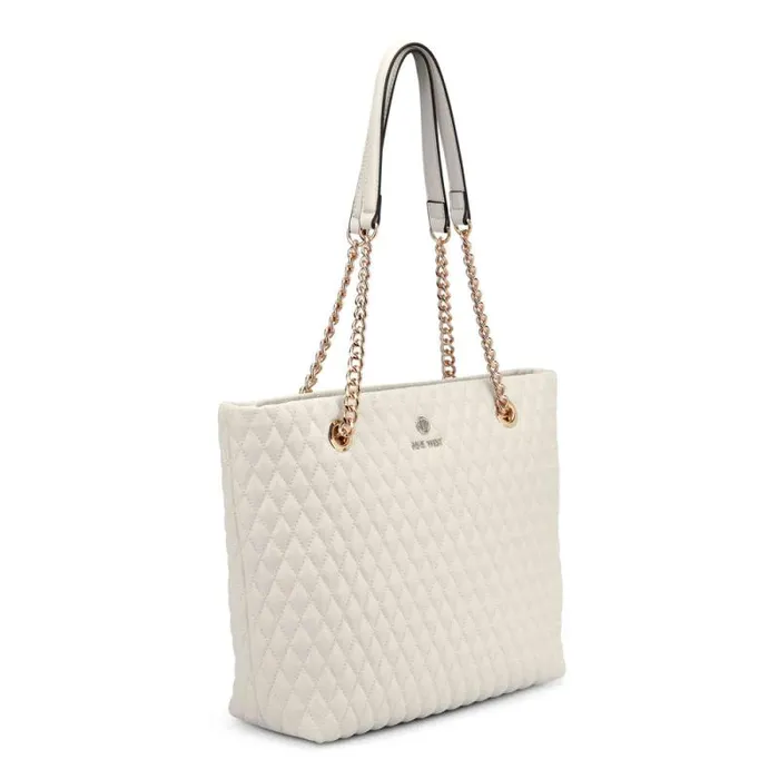 Caelia Tote Chic Cream Women Nine West Totes and Backpacks Caelia Tote Chic Cream Women Nine West Totes and Backpacks