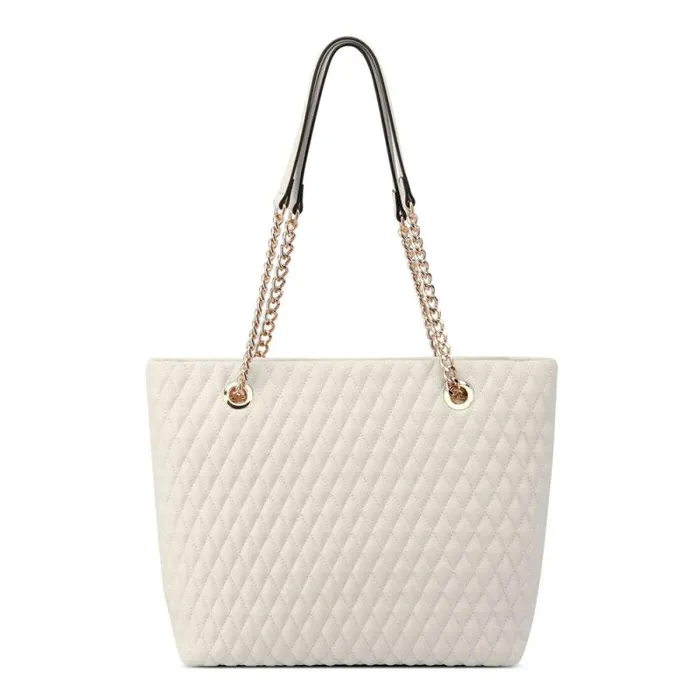Caelia Tote Chic Cream Women Nine West Totes and Backpacks Caelia Tote Chic Cream Women Nine West Totes and Backpacks