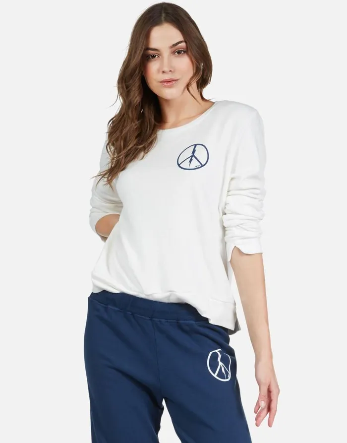 Calista Peace Lightning Milk Women Lauren Moshi Long Sleeve