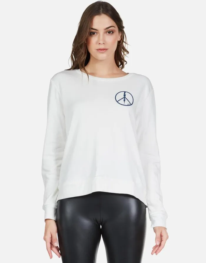 Calista Peace Lightning Milk Women Lauren Moshi Long Sleeve