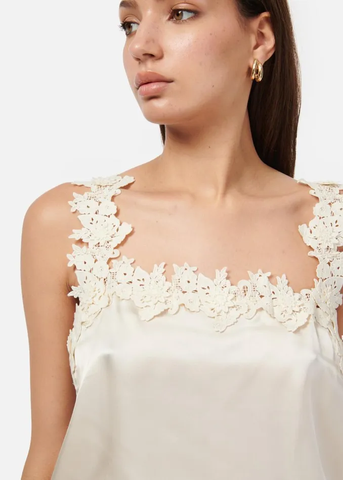 CAMI NYC Camisoles Women Bellamy Camisole Ceramic