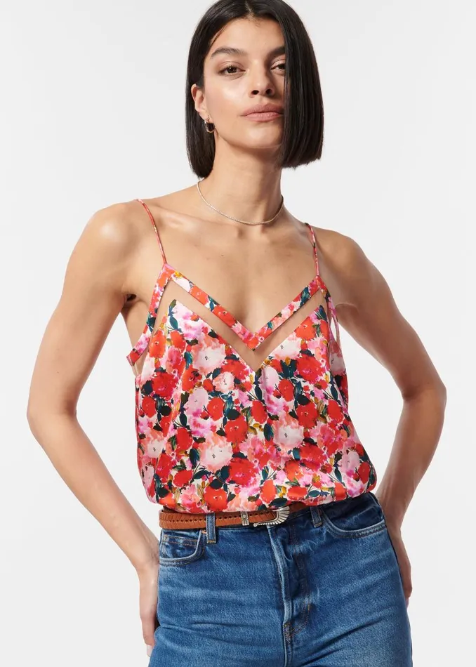 CAMI NYC Camisoles Women Kaira Camisole Hyper Blossom