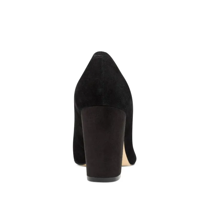 Cara Dress Pumps Black Suede Women Nine West Heels Cara Dress Pumps Black Suede Women Nine West Heels