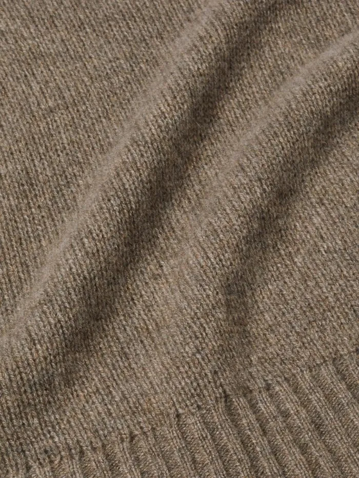 Cashmere Crew Neck Tank Brown Women Jigsaw Knitwear and Cashmere