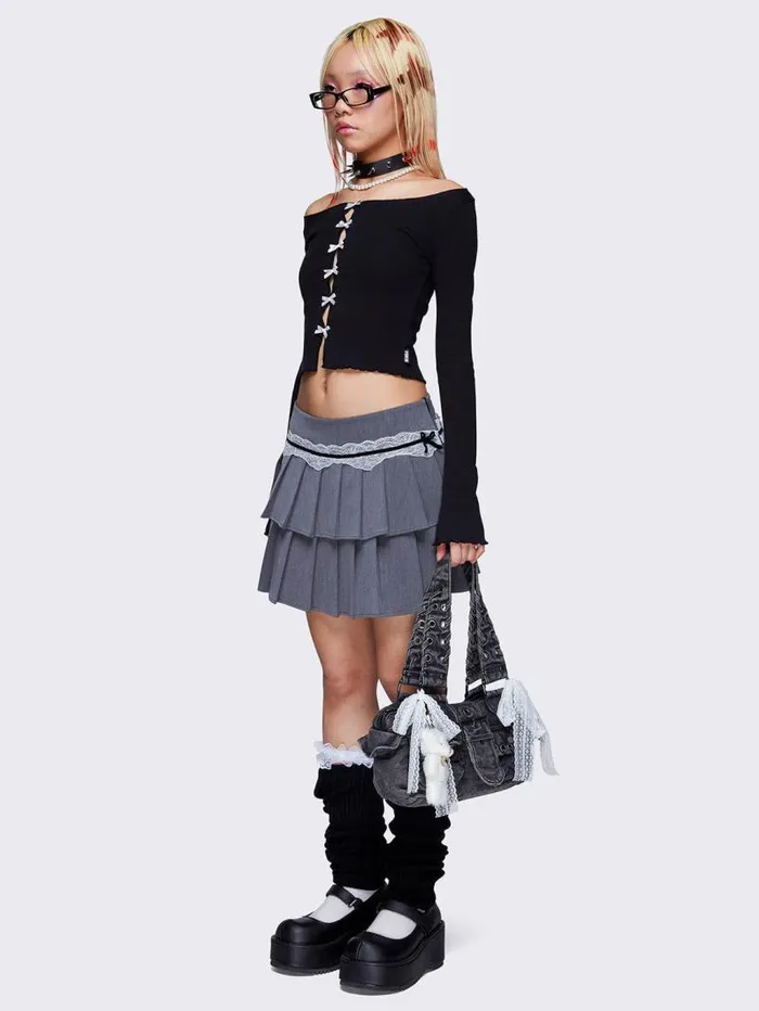 Cece Bows Cut Out Top Women Minga London Tops and TShirts