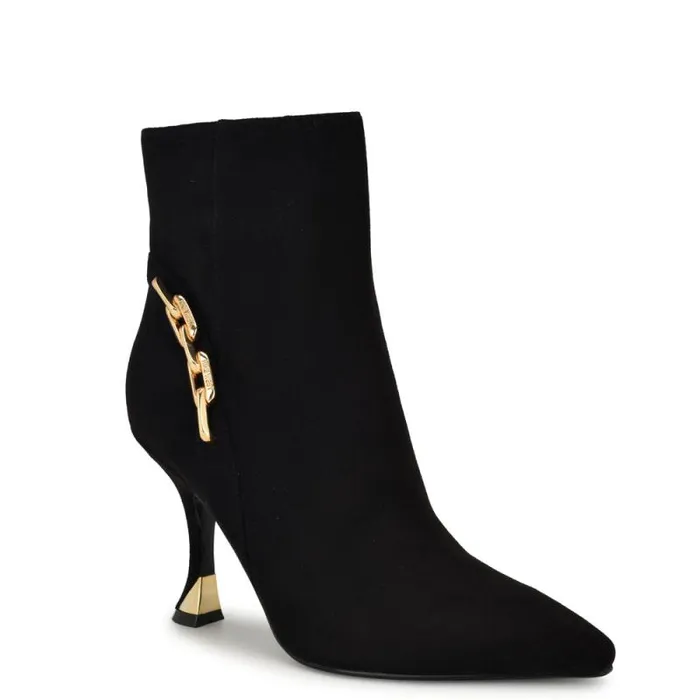 Chaine Pointy Toe Dress Booties Black Women Nine West Boots and Booties Chaine Pointy Toe Dress Booties Black Women Nine West Boots and Booties