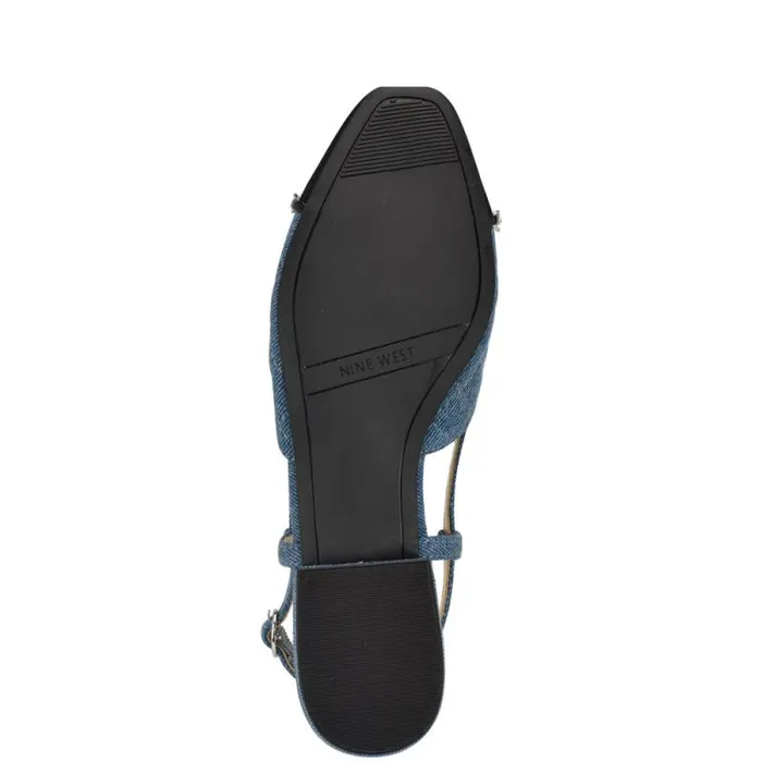 Charme Slingback Dress Flats Denimblack Women Nine West Heels Charme Slingback Dress Flats Denimblack Women Nine West Heels