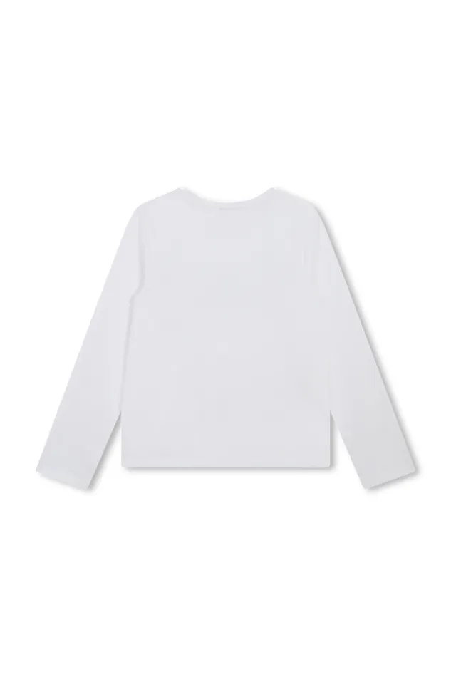 Children Long Sleeve Tshirt Off White White Sonia Rykiel Children Children Long Sleeve Tshirt Off White White Sonia Rykiel Children