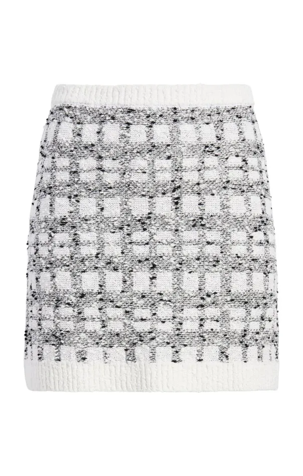 Cinq Sept Adalee Mini Skirt Blackwhite Women Skirts
