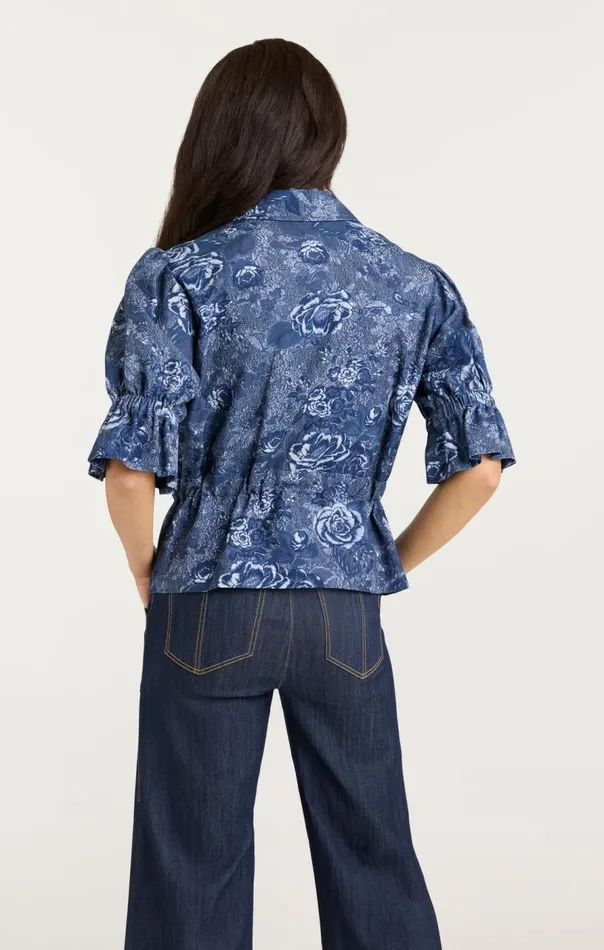 Cinq Sept Adie Jacket Indigomulti Women Jackets