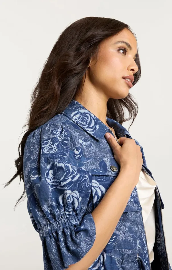 Cinq Sept Adie Jacket Indigomulti Women Jackets