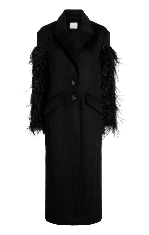 Cinq Sept Ali Coat Black Women Outerwear
