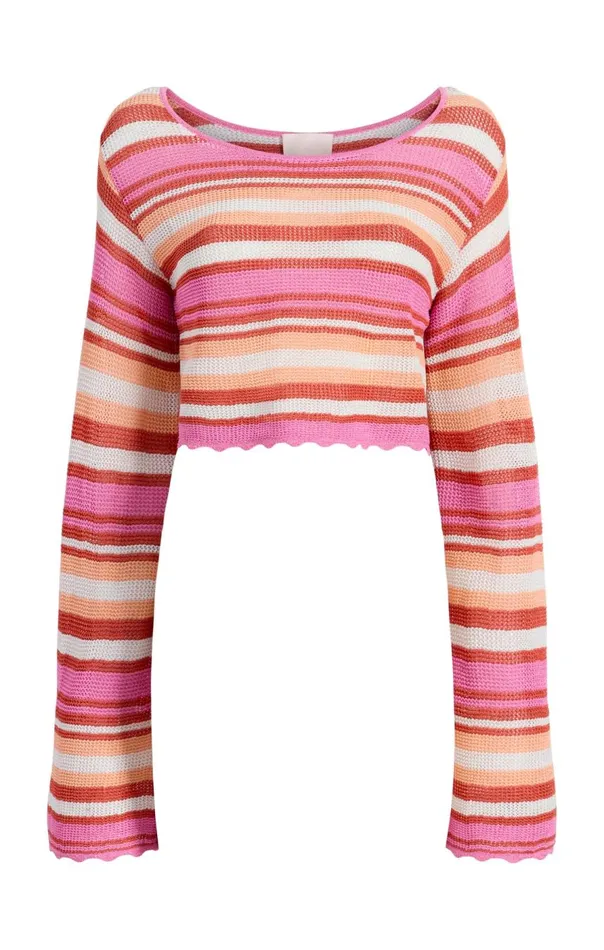 Cinq Sept Ari Top Pinkmulti Women Coverups