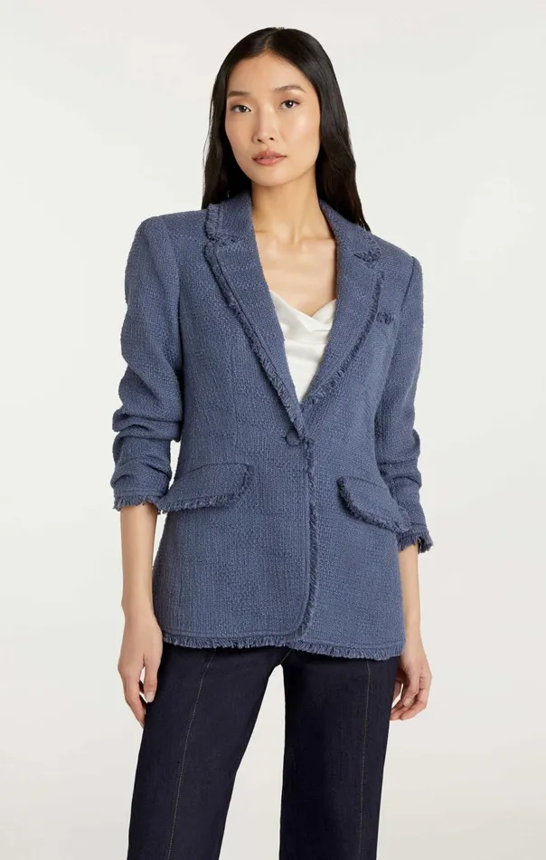 Cinq Sept Boucle Khloe Blazer Shadow Women Blazers