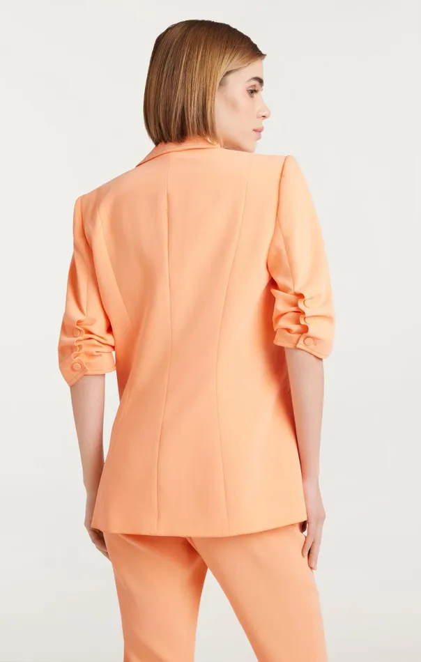 Cinq Sept Crepe Khloe Blazer Marmalade Women Blazers