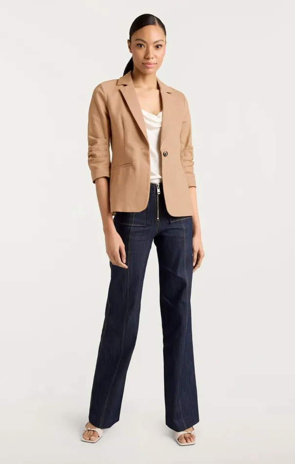Cinq Sept Denim Khloe Blazer Sahara Women Blazers