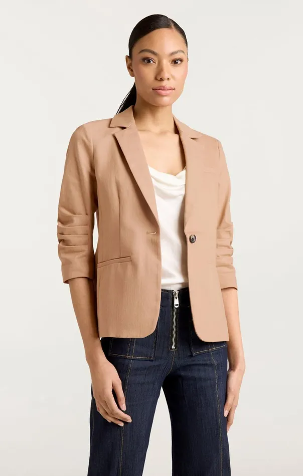 Cinq Sept Denim Khloe Blazer Sahara Women Blazers