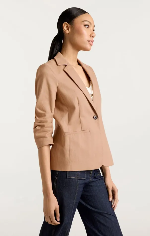Cinq Sept Denim Khloe Blazer Sahara Women Blazers