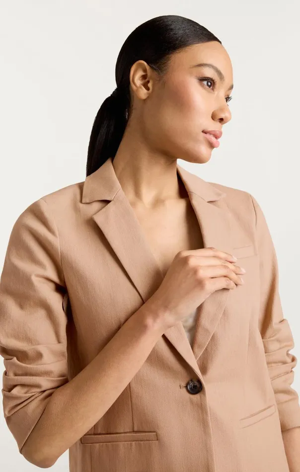 Cinq Sept Denim Khloe Blazer Sahara Women Blazers