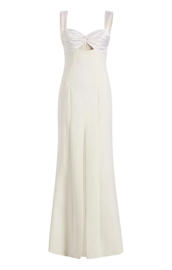 Cinq Sept Jillie Gown Ivory Women Cocktail and Evening