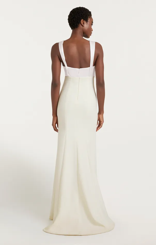 Cinq Sept Jillie Gown Ivory Women Cocktail and Evening