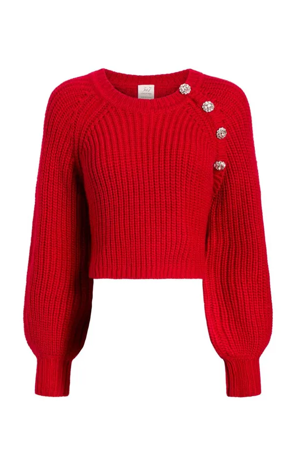 Cinq Sept Keren Pullover Redcurrant Women Sweaters and Knits