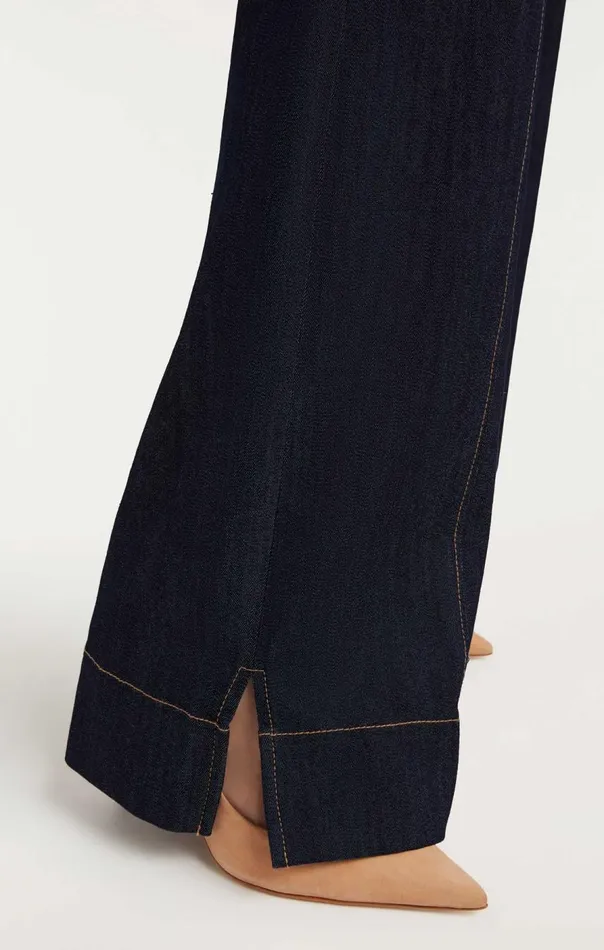 Cinq Sept Long Benji Pant Indigo Women Pants
