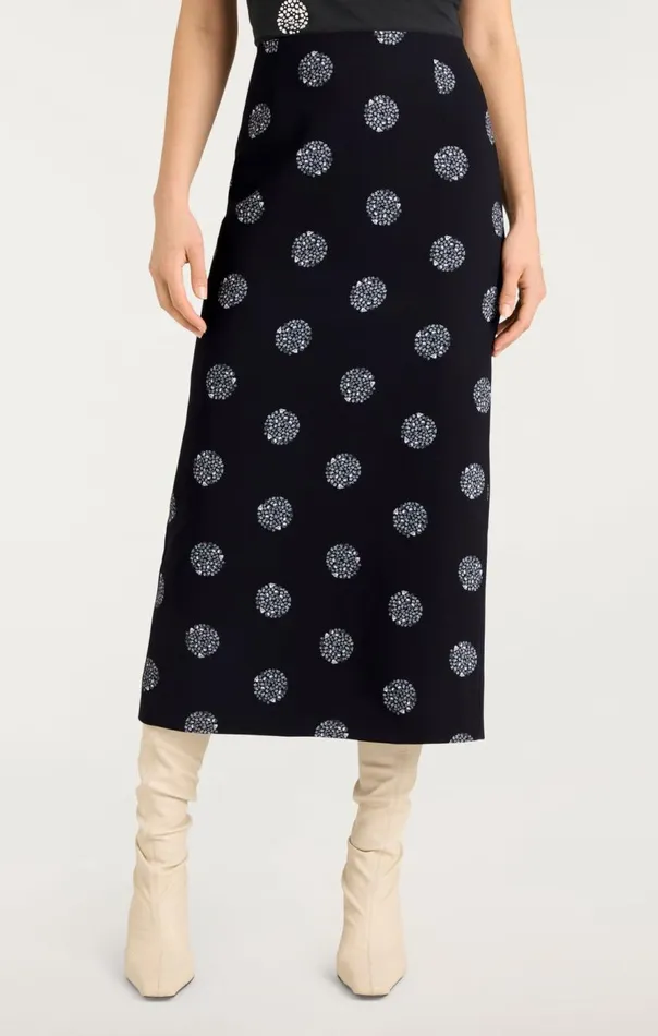 Cinq Sept Malti Skirt Blacksilver Women Skirts