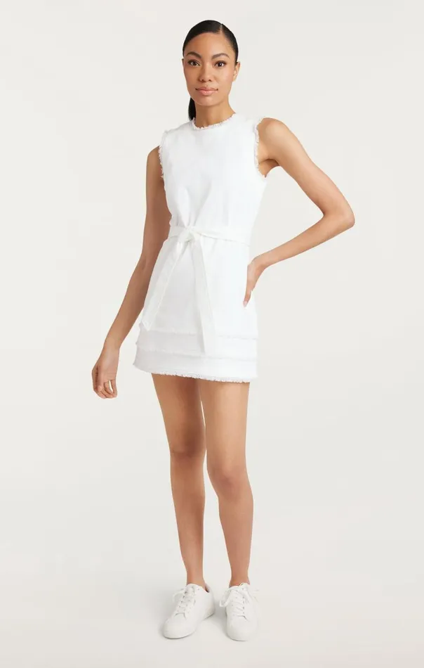 Cinq Sept Mindie Dress White Women Mini
