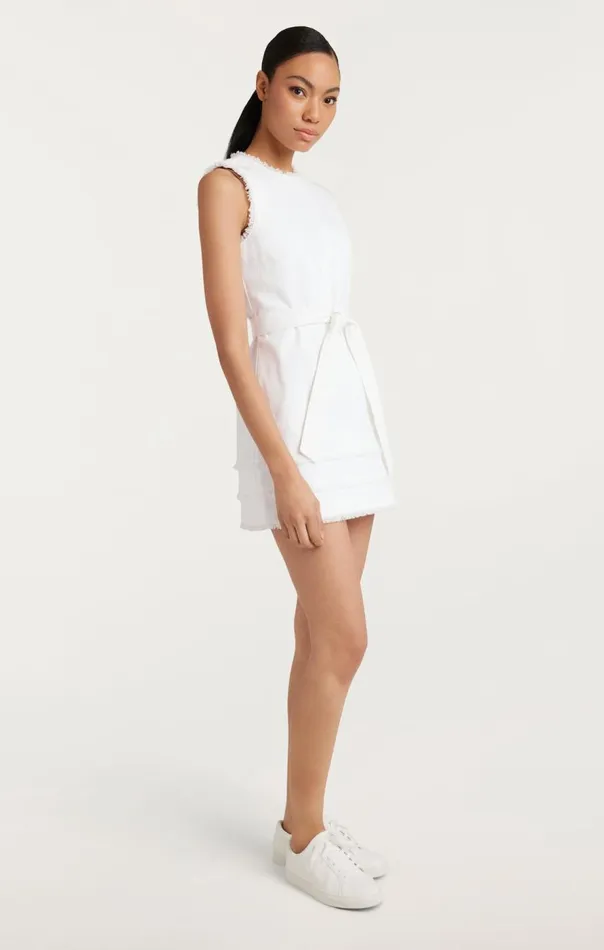 Cinq Sept Mindie Dress White Women Mini