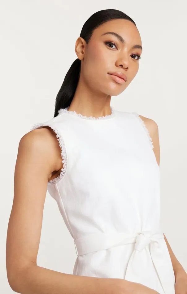 Cinq Sept Mindie Dress White Women Mini