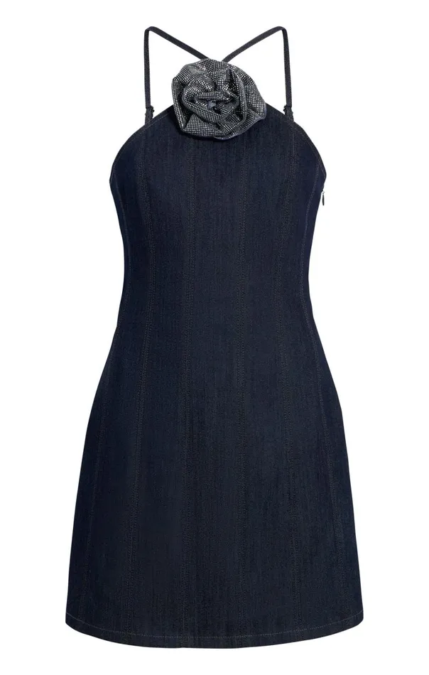 Cinq Sept Odetta Dress Indigo Women Mini
