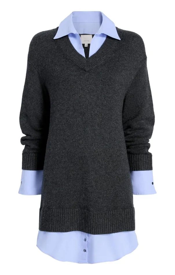 Cinq Sept Santina Dress Charcoalraincloud Women Mini