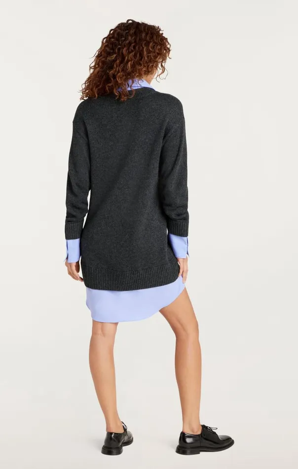 Cinq Sept Santina Dress Charcoalraincloud Women Mini