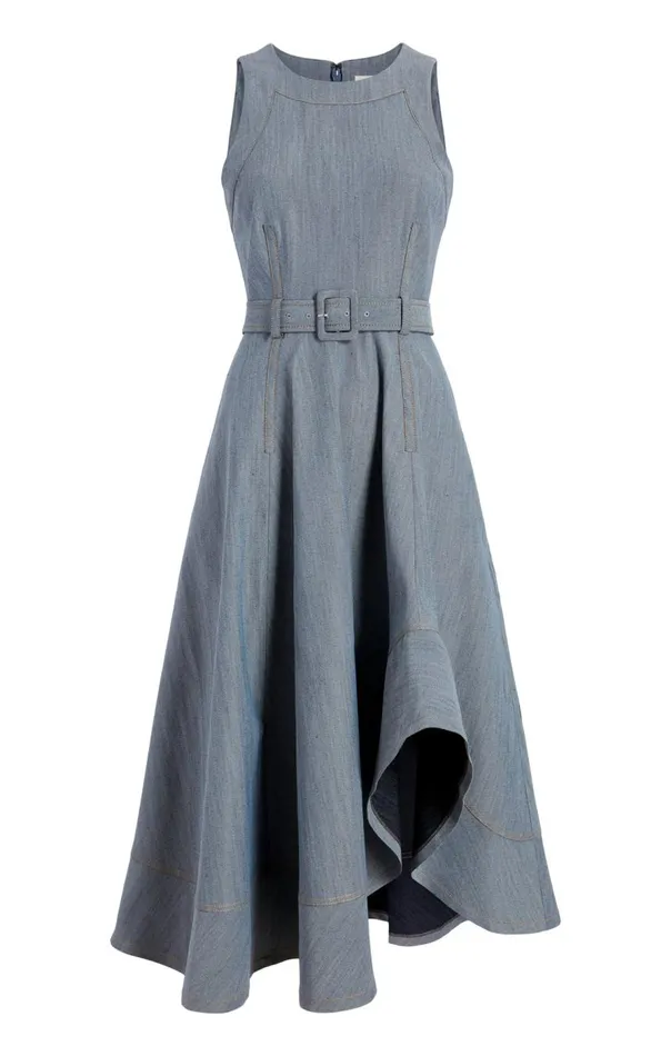 Cinq Sept Zelda Dress Lightindigo Women Midi