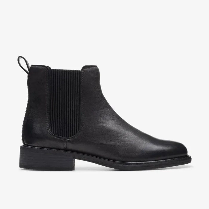 Clarks Ankle Boots Cologne Arlo 2 Ankle Boot Black Leather 8211 Women