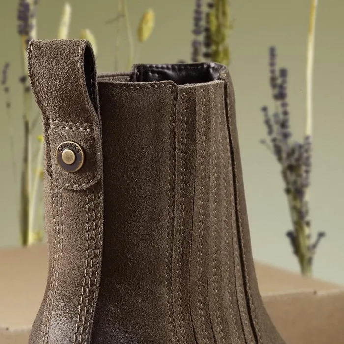 Clarks Ankle Boots Morzine Top Ankle Boot Mole Grey Suede 8211 Women