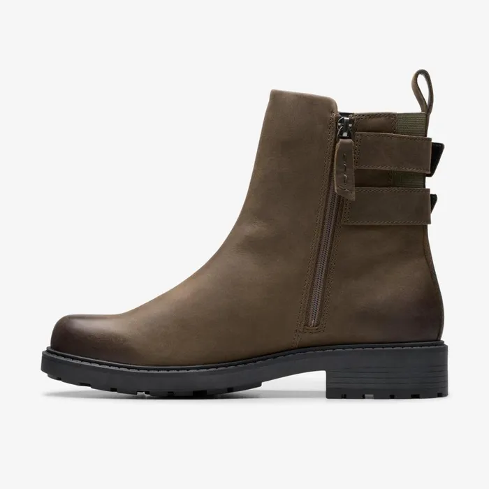 Clarks Ankle Boots Orinoco 2 Bay Mole Grey Leather 8211 Women