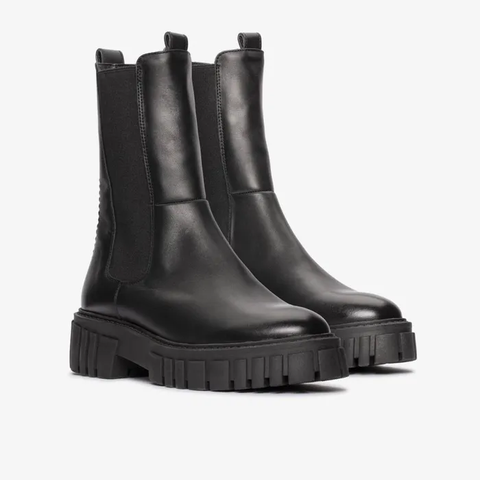 Clarks Ankle Boots Page Top Ankle Boot Black Leather 8211 Women
