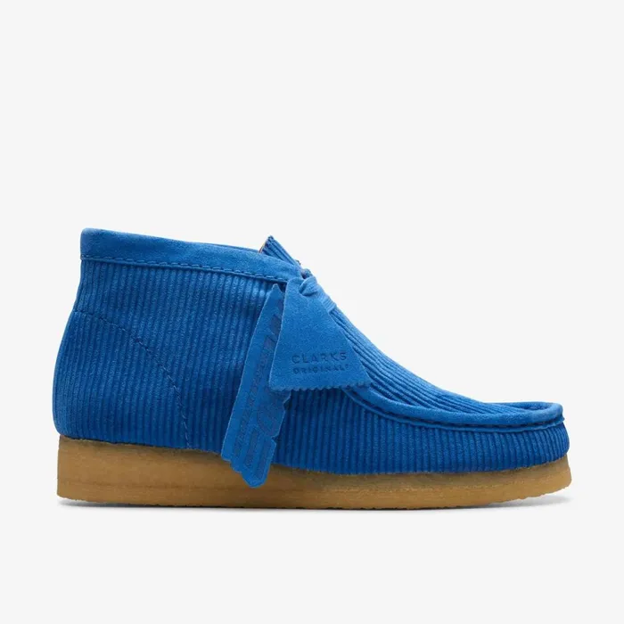 Clarks Ankle Boots Wallabee Boot Pacific Blue 8211 Women
