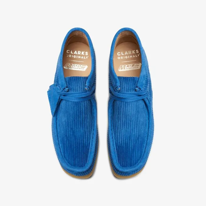 Clarks Ankle Boots Wallabee Boot Pacific Blue 8211 Women