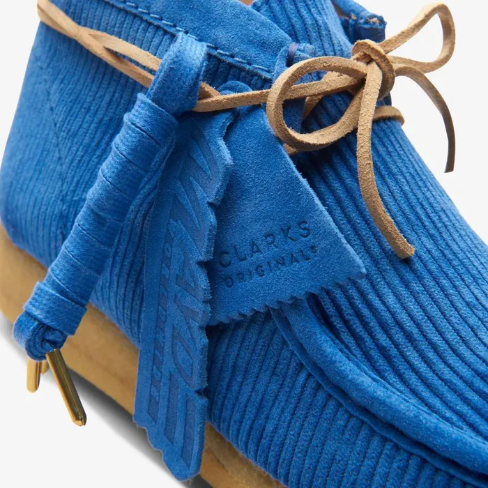 Clarks Ankle Boots Wallabee Boot Pacific Blue 8211 Women